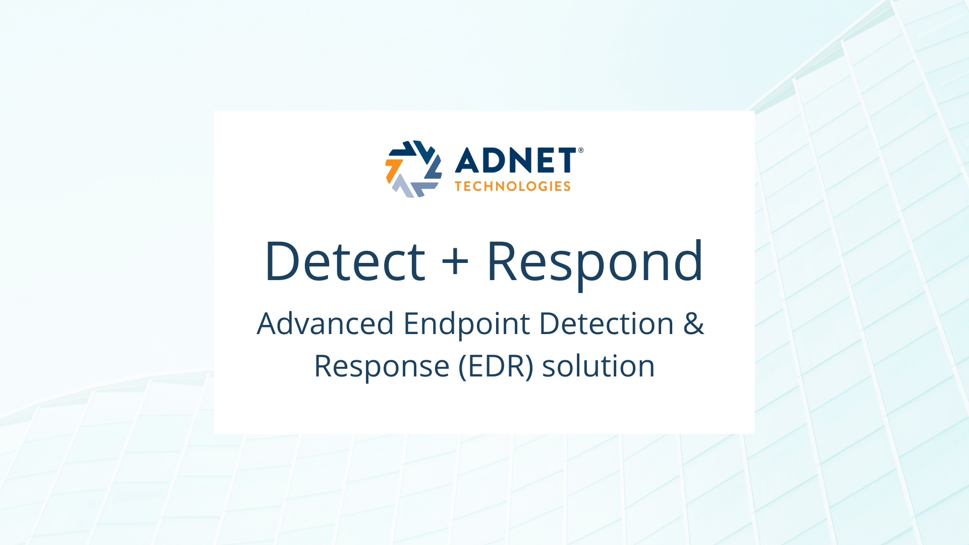 ADNET Static Page - Detect_Respond